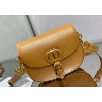 Best Product Dior Medium Bobby Bag in Box Calfskin Leather 0929 Brown 2025