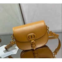 Best Product Dior Medium Bobby Bag in Box Calfskin Leather 0929 Brown 2025