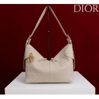 Promotional Dior Medium Voyage Bag in Flat Macrocannage Grained Calfskin Leather 2846 Powder Beige 2025