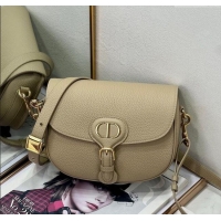 Buy Discount Dior Medium Bobby Bag in Grained Calfskin M9042 Beige 2025