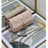Most Popular Dior My Dior - Dior Talk Phone Pouch in Patent Cannage Calfskin 9134 Powder Pink 2025