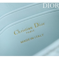 Low Cost Dior My Dior - Dior Talk Phone Pouch in Cannage Lambskin Leather 9149 Light Blue 2025