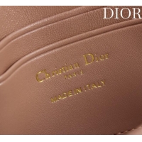 Best Product Dior My Dior - Dior Talk Phone Pouch in Cannage Lambskin Leather 9149 Rose Beige 2025