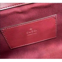 Best Quality Gucci Padlock GG Leather small top handle bag 838999 Red 2025