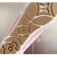 Popular Style Louis Vuitton LV Sneakerina Sneakers Ballerina in Knit Mesh White 1AHOTH 0829074