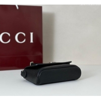Top Grade Gucci Ophidia Leather mini bag 838599 Black 2025