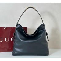 Best Product Gucci Beatrix Leather large tote bag 850546 Black 2025