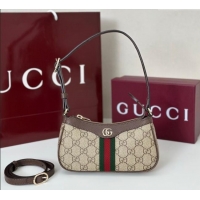 Top Quality Gucci Ophidia GG Canvas mini shoulder bag 838465 Beige/Brown 2025