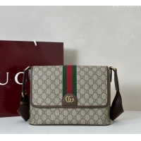 Promotional Gucci Mens Ophidia GG Canvas medium messenger bag G834467 2025