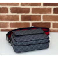 Unique Discount Gucci Mens GG Canvas small crossbody bag 795479 Black 2025