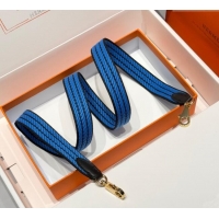 Market Sells Hermes Canvas Bag Strap 2.5x105cm 1008 Navy Blue/Gold 2025