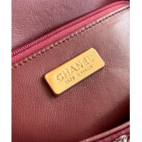Well Crafted Chanel Sequins Flap Handbag AS4561 Red 2025