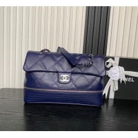 Affordable Price Chanel Quilted Calfskin Leather Vintage Airport Flap Bag A9902 Blue 2025