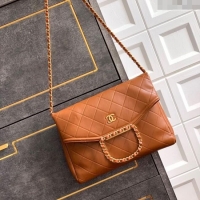 Luxury Classic Chanel Quilted Leather Large Flap Handbag CH101001 Caramel Brown 2025