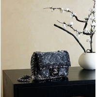 Market Sells Chanel Quilted Gradient Sequins Flap Bag AS4561 Silver/Black 2025