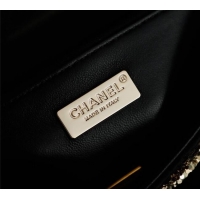 Classic Wholesale Chanel Quilted Gradient Sequins Flap Bag AS4561 Gold/Black 2025