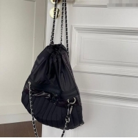 Original Cheap Chanel Vintage Nylon Backpack Bag CH101002 Black 2025