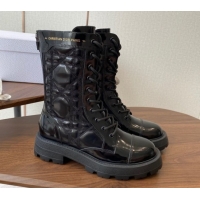 Best Price Dior D-Unit Ankle Boots in Black Quilted Cannage Calfskin 2025 DR082103 0822062