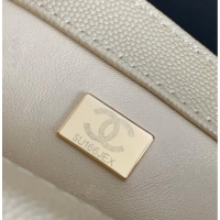 Grade Quality Chanel Grained Calfskin Mini Flap Bag with CC Chain AS5759 Gold 2025