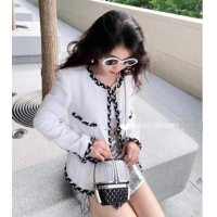 Well Crafted Chanel Snow Evening Bag with Strass AS1200 Black 2025