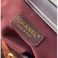 Good Quality Chanel Suede Hobo Bag AS5978 Dark Brown 2025