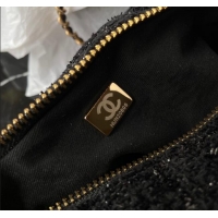 Low Cost Chanel Tweed Mini Bow Bag AS5849 Black 2025
