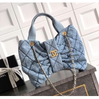 Low Cost Chanel Denim Bow Bag AS5851 Blue 2025