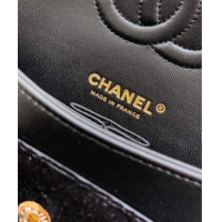 Best Price Chanel Velvet Classic 11.12 Flap Handbag A01112 Black 2025