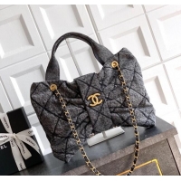 ​Trendy Design Chanel Denim Bow Bag AS5851 Grey 2025