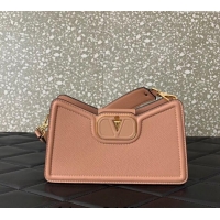 Well Crafted Valentino VLogo Signature Shoulder bag in Soft Grained Calfskin 0119 Rose Beige 2024