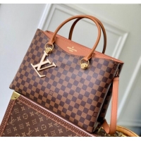 Promotional Louis Vuitton Riverside Tote Bag in Damier Ebene Canvas N40050 Brown 2025