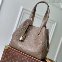 Best Price Louis Vuitton All In One PM Tote Bag in Monogram Leather M25890 Smoke Grey 2025