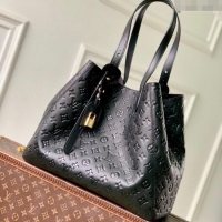 Promotional Louis Vuitton All In One MM Tote Bag in Monogram Leather M25860 Black 2025