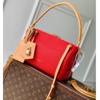 Top Grade Louis Vuitton Express PM bag in Calfskin leather M26905 Red 2025