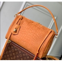 Well Crafted Louis Vuitton Express MM bag in Embossed Suede M26358 Yellow 2025