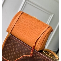 Well Crafted Louis Vuitton Express MM bag in Embossed Suede M26358 Yellow 2025