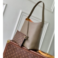 Spot Bulk Louis Vuitton Low Key Hobo PM bag in Calfskin M15205 Smoke Grey 2025