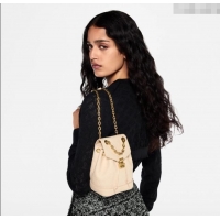 Spot Bulk Louis Vuitton Nano Noe Backpack Bag in Embossed Grained Leather M14549 Black 2025