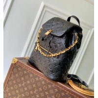 New Fashion Louis Vuitton Coussin Backpack MM Bag in Calf leather M25508 Black 2025
