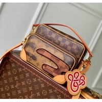 Spot Bulk Louis Vuitton Mens Nil cross-body bag in Brown Monogram Landscape Canvas M26068 2025