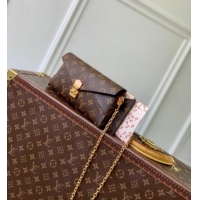 Luxury Classic Louis Vuitton Kirigami Organizer Pouch On Chain in Monogram Canvas M15150 Beige 2025