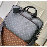 Top Quality Louis Vuitton Mens Weekender Bag in Monogram Eclipse Canvas M11512 2025