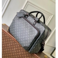 Top Quality Louis Vuitton Mens Weekender Bag in Monogram Eclipse Canvas M11512 2025