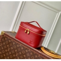 Original Cheap Louis Vuitton Nice Nano Mini Bag in Epi Leather Monogram M15191 Red 2025