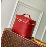 Modern Classic Louis Vuitton Nice Nano BB Bag in Epi Leather Monogram M25856 Red 2025