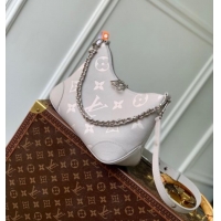 Market Sells Louis Vuitton Boulogne Shoulder bag in Bicolor Grained Leather M14211 Grey 2025