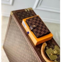 Top Quality Louis Vuitton Small Ring Agenda Cover in Damier Ebene Canvas R20706 2025