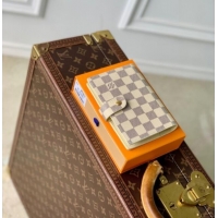 Hot Style Louis Vuitton Small Ring Agenda Cover in Damier Azur Canvas R20706 2025