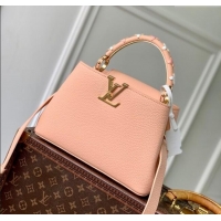 Trendy Design Louis Vuitton Capucines IVY PM Bag in Grained Leather M14976 Pink 2025