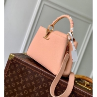 Trendy Design Louis Vuitton Capucines IVY PM Bag in Grained Leather M14976 Pink 2025
